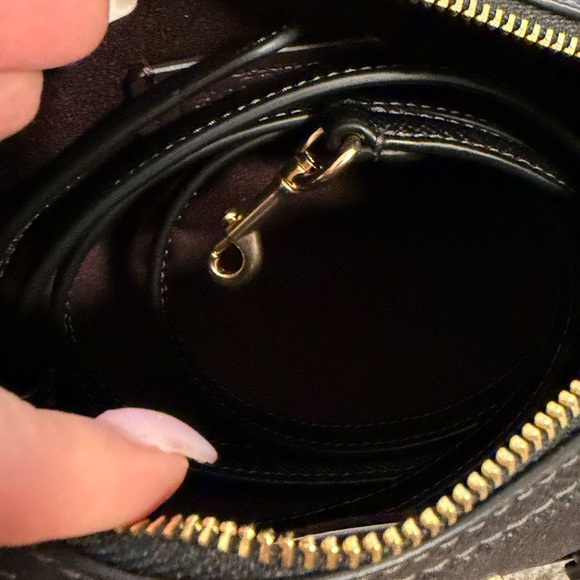 Coach Black Mini Rowan bag - Picture 2 of 2